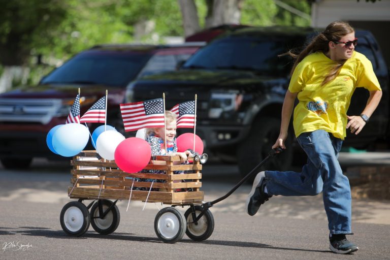Photo by Kellie Spangler/SpanlgerpicsHolbrook celebrated Independence Day with great barbecue, a kids parade, games and of course, fireworks.