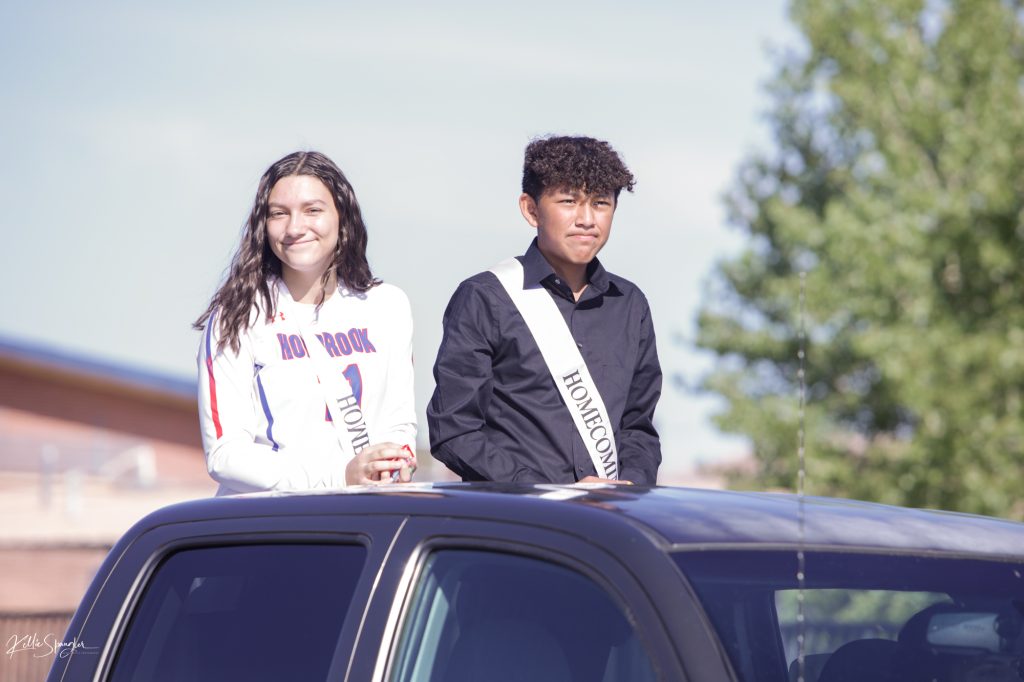 Photos by Kellie Spangler/SpanglerpicsHHS Freshman Royalty Tamryn Baldonado and Leyton Tom.