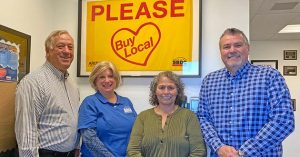 Photo courtesy of Northland Pioneer CollegeNPC's Small Business Development Center’s team is the "Best of Arizona." Pictured are (left to right) Director Rich Chanick, Laura Singleton, Socorro Ruiz and Craig Boston.