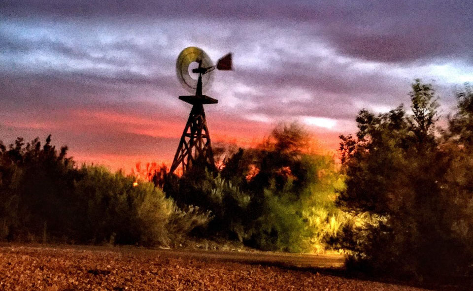 Photo by Lawrence KennaWinslow residents will recognize this familiar windmill from the city’s First Street Park. It, along with historic buildings and prominent landmarks line the six-block pathway that marks the Hubbell Building on the west end and the La Posada Hotel on the east end of the city’s downtown tourist center.