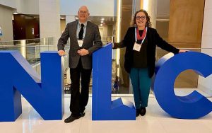 Photo courtesy of Roberta “Birdie” CanoWinslow Mayor Roberta “Birdie” Cano (right) and Councilman Jim Maclean (left) recently attended the National League of Cities Congressional Conference in Washington, D.C. to meet with legislators and lobbyists about rural Arizona issues.