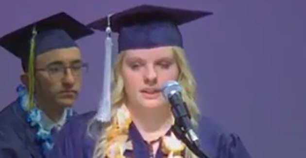 Photos courtesy of Joseph City High SchoolSalutatorian Arami Miller expressed gratitude for her years at Joseph City High School and for the opportunities provided being part of a small school.