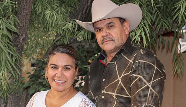 Photo courtesy of Melissa HallEva and Rene Juarez were selected as co-grand marshals at this year’s Pioneer Days Parade for their contribution and dedication to the communities of Snowflake.