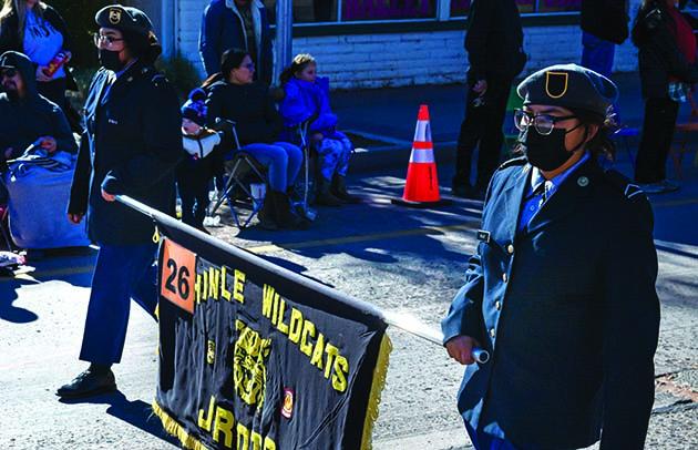 Photos by Richard LarsonChinle High School Jr ROTC was the winner of the Judge’s Award.