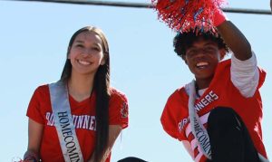 Photos by Kellie Spangler/Spanglerpics.comHolbrook High School crowned its royalty last week with Homecoming King Darnel Nez and Homecoming Queen Nikol Gombos.