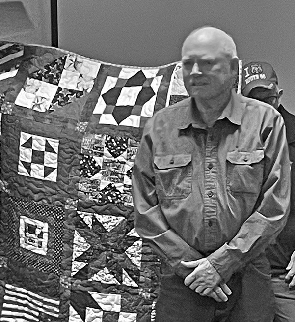 Rodney Fountain served as a United States Marine 1968 through 1972. As a 1st Marine Rifleman. He was in Vietnam 1969 through 1970, where his job was to clear out enemy caves and villages. He was injured while in Vietnam, and received a Combat Action Ribbon.