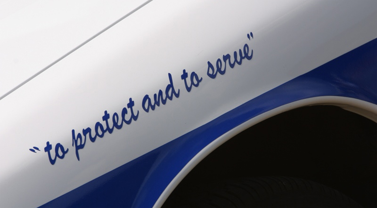 Cops slogan